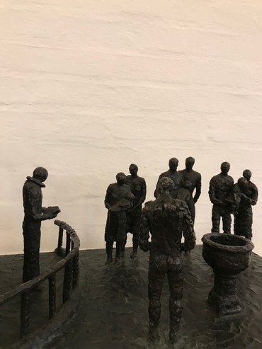 Skulptur af Lotte Olsen