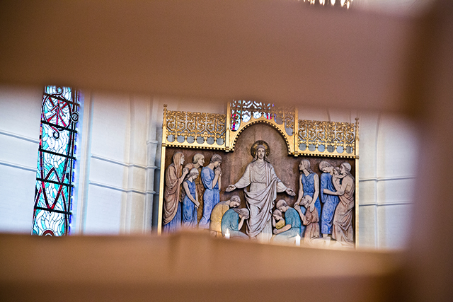 Altertavlen i Fredens Kirke Odense